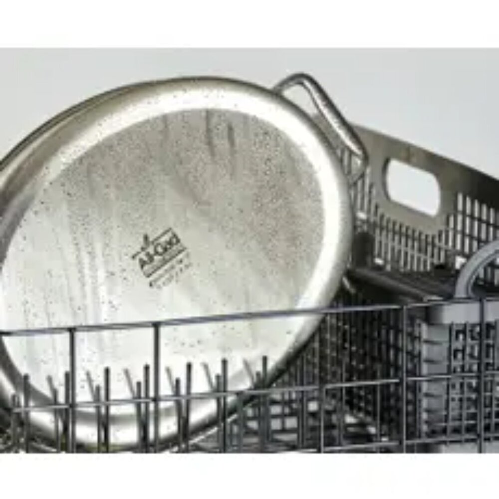 All-Clad Stainless Steel 15" Oval Baker with Pot Holders NWT - Picture 6 of 6